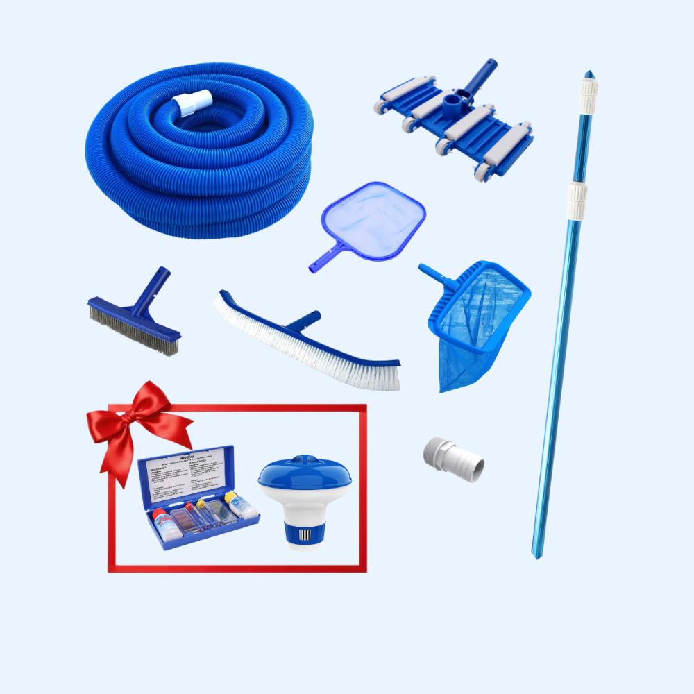 Complete Pool Cleaning Equipment Kit